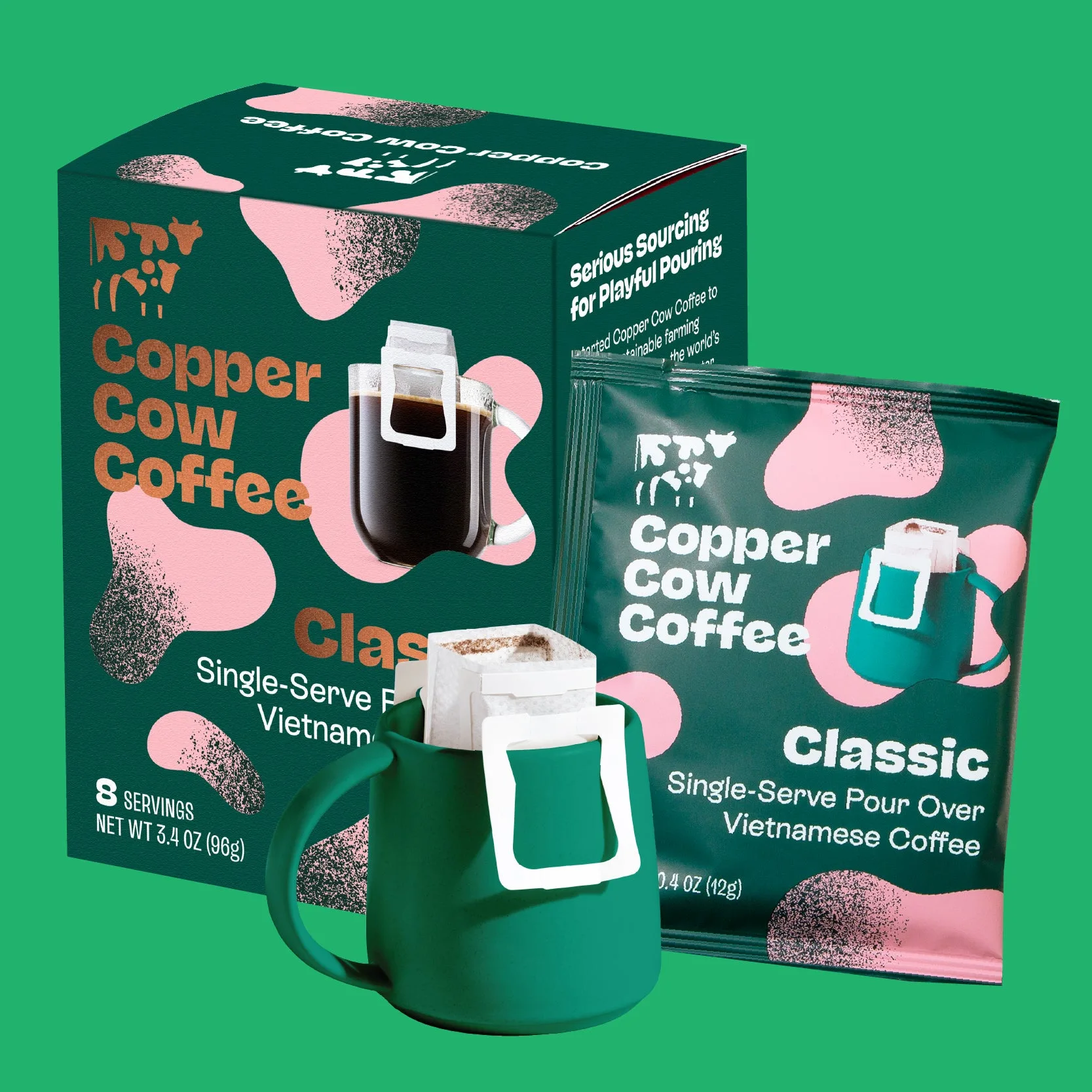 Classic Black Pour Over Coffee - 8ct