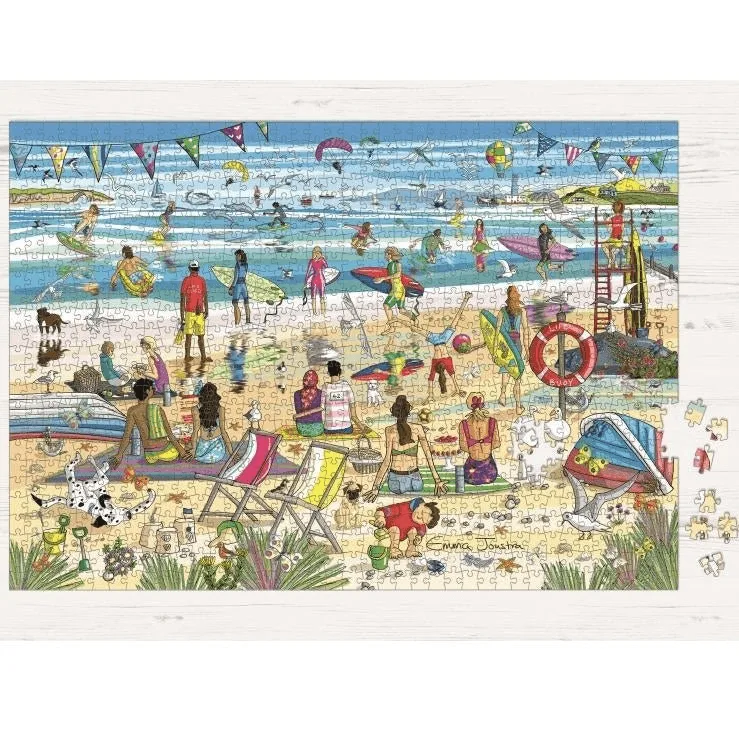 Emma Joustra Surf's Up, 1000 Piece Jigsaw Puzzle