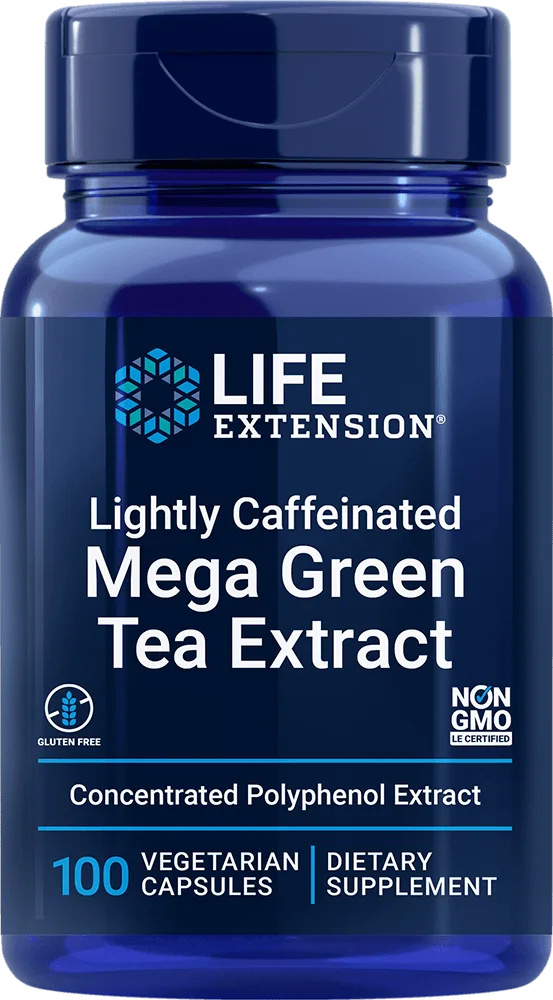 Decaffeinated vs Lightly Caffeinated Green Tea Extract