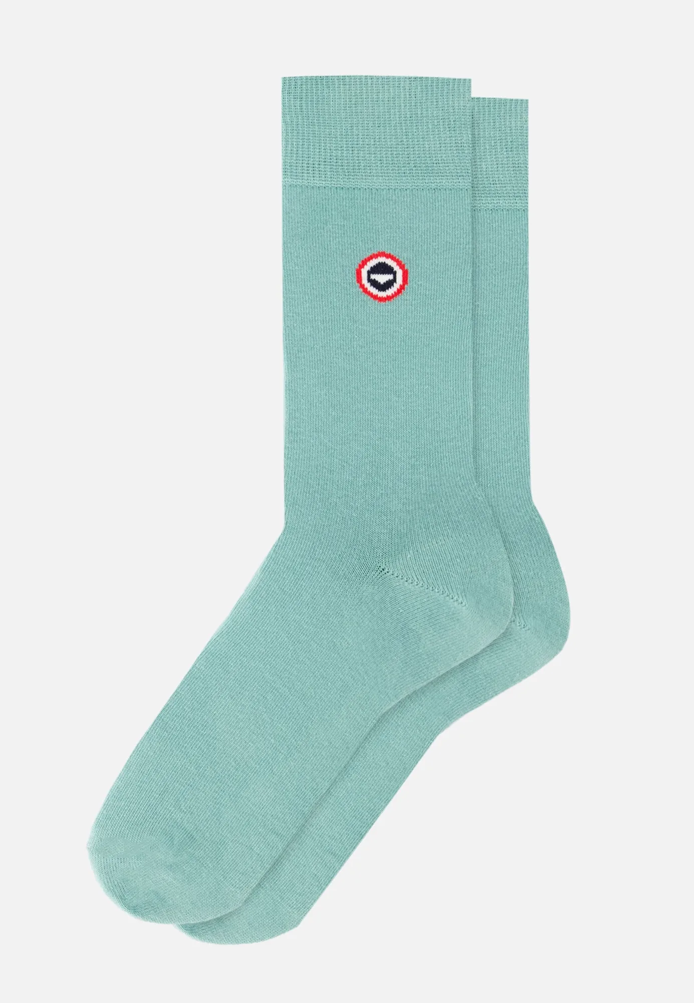 Comment porter les chaussettes mi-mollet vert azur