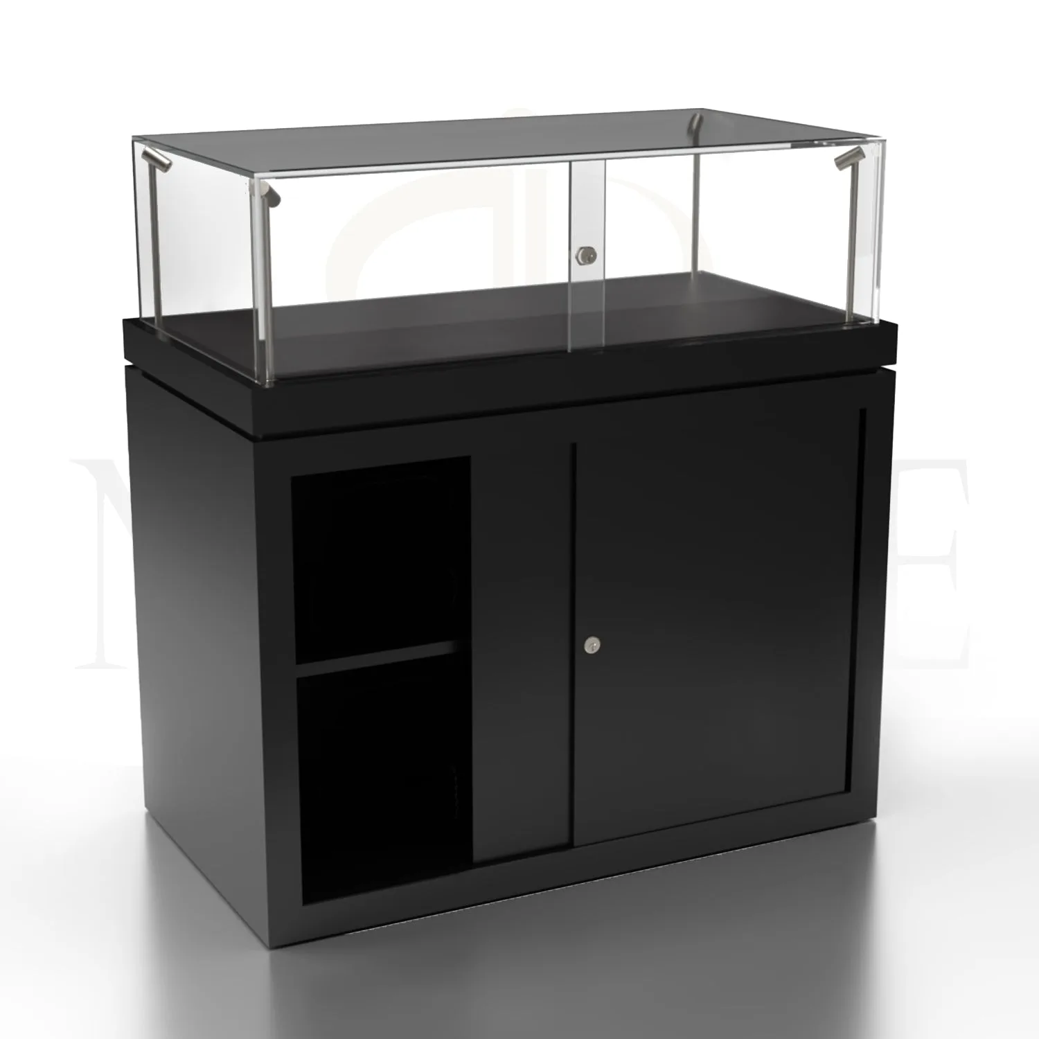 Cómo organizar una vitrina de exposición de joyas
