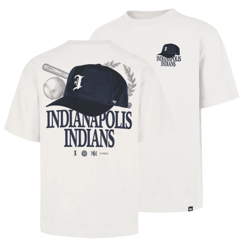 T-shirt Indianapolis Indians '47 Adult Sand Road Paper Foundation