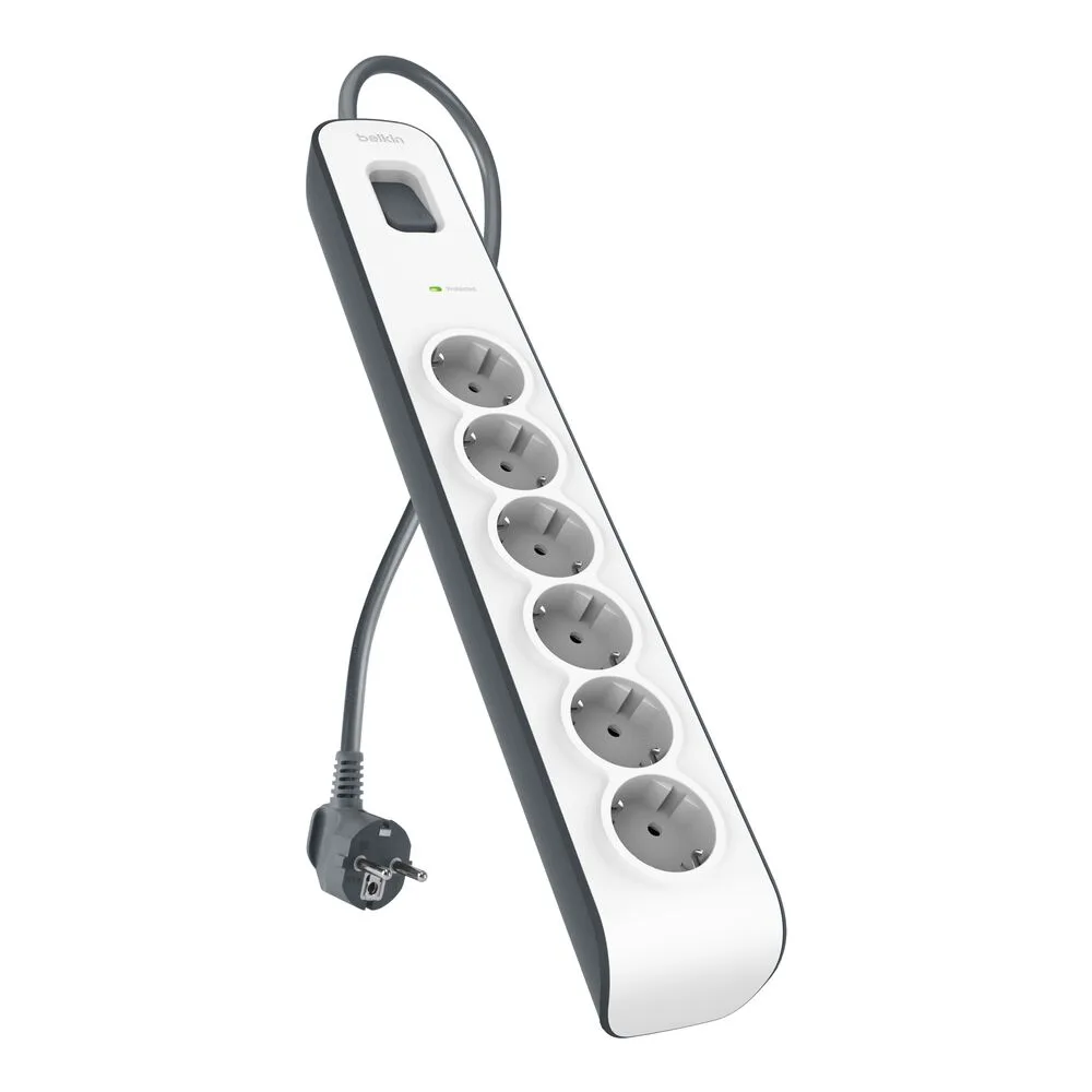 6-Outlet Surge Protector for Kitchen Appliances