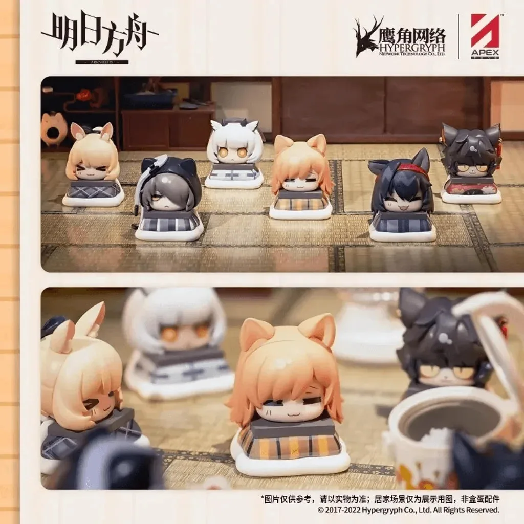 Guia completo do conjunto Arknights Kotatsu Cuties Blind Box