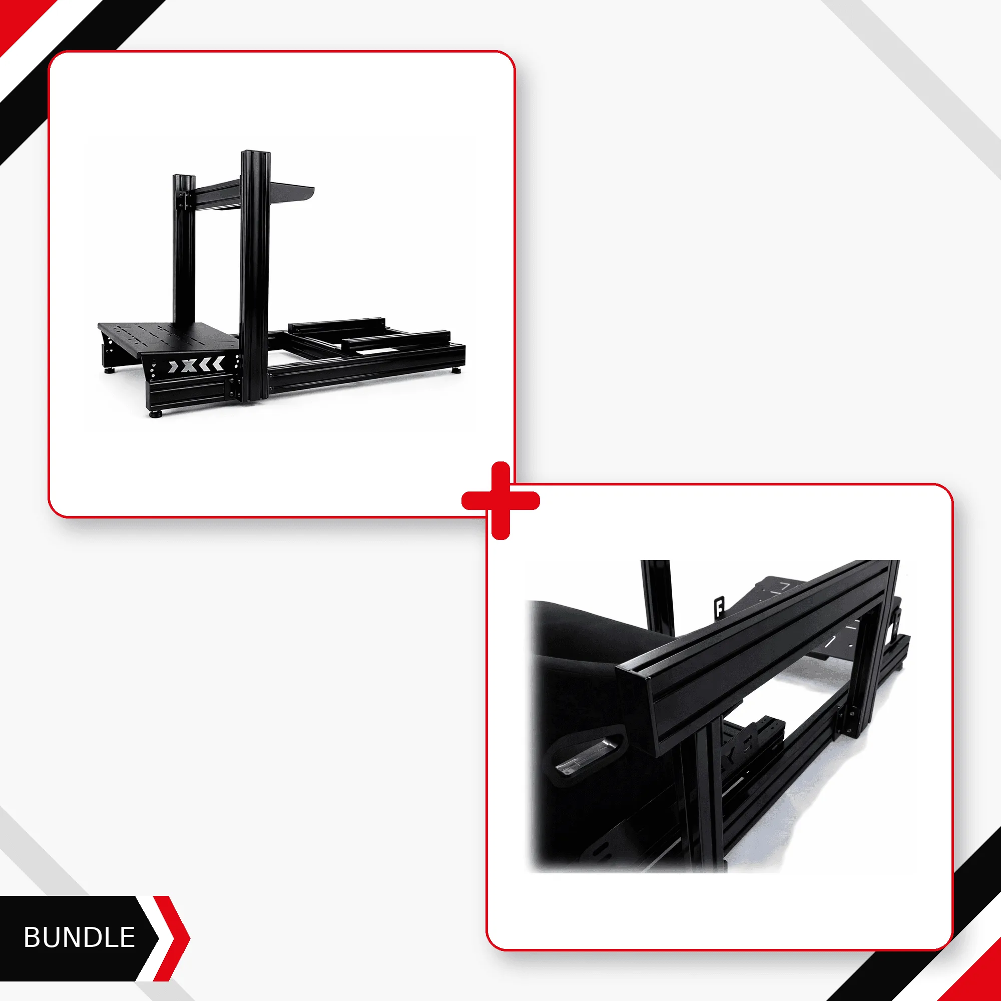 SimXPro X80 + verlängertes 58-cm-Schalthebel-Profil Bundle