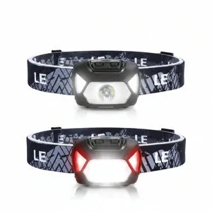 Lepro Battery Powered Headlamp (Black)