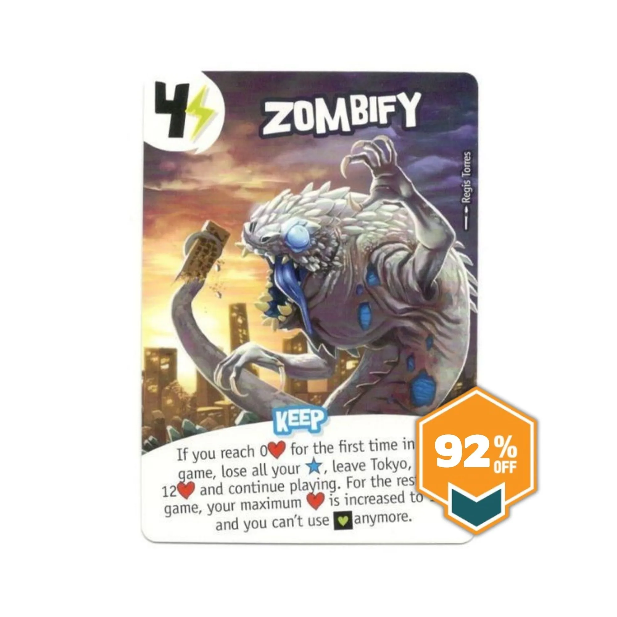 King of Tokyo: Carta Zombify