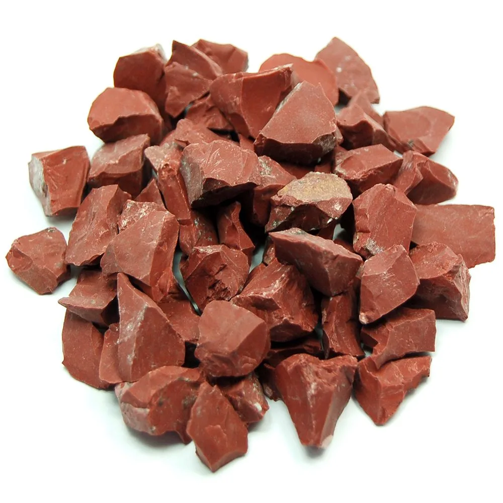 Red Jasper - Red Jasper Natural Chips/Chunks (Brazil)- Red Jasper