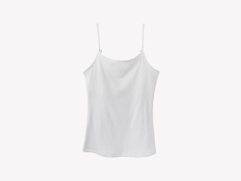 Camisola sostenible Maia de jersey, Blanco