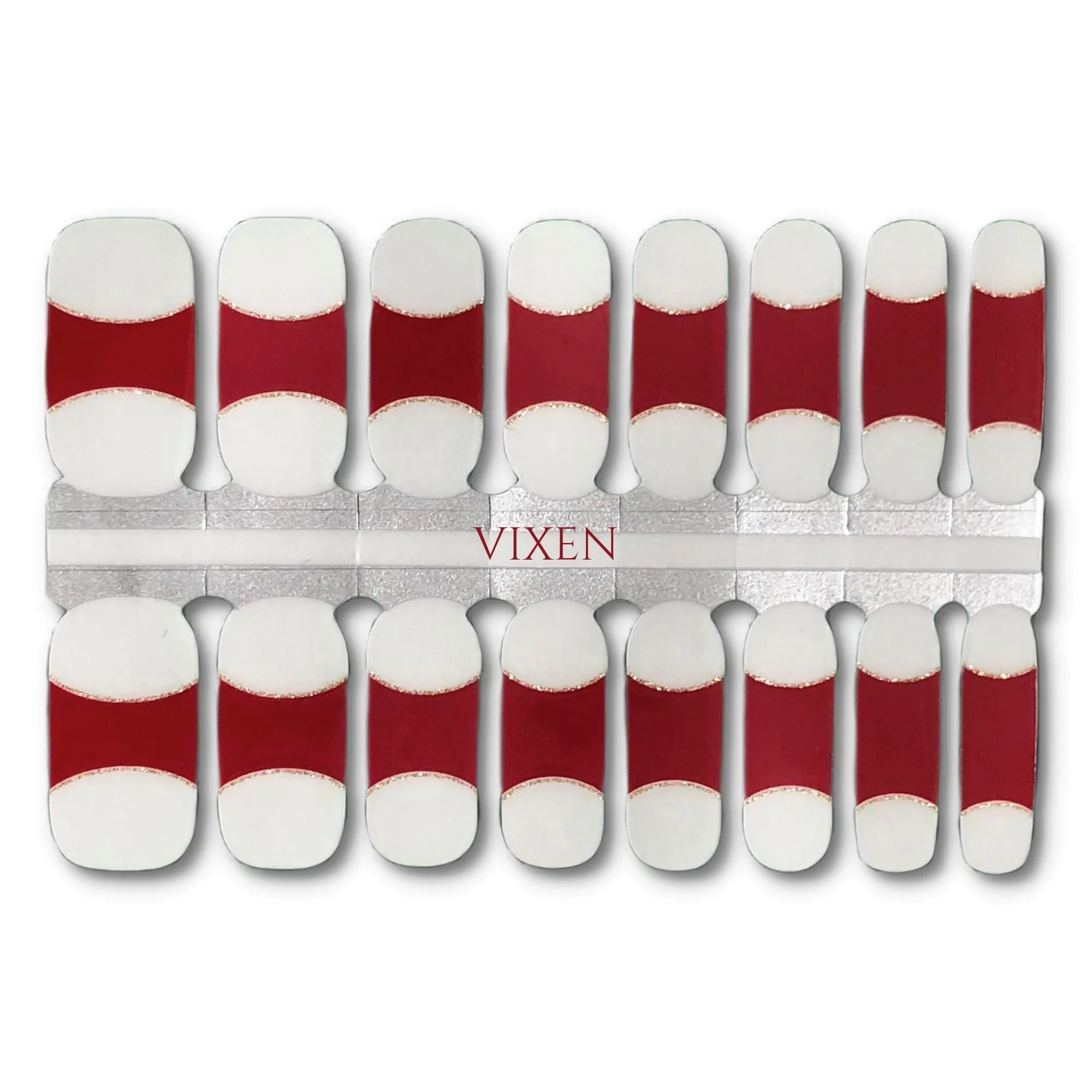 VIXEN Nagelwraps aanbrengen voor een gladde, salonachtige afwerking