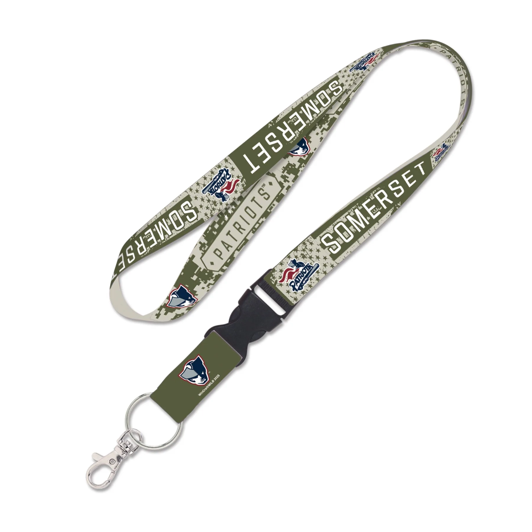 Somerset Patriots Military Appreciation Lanyard With Buckle