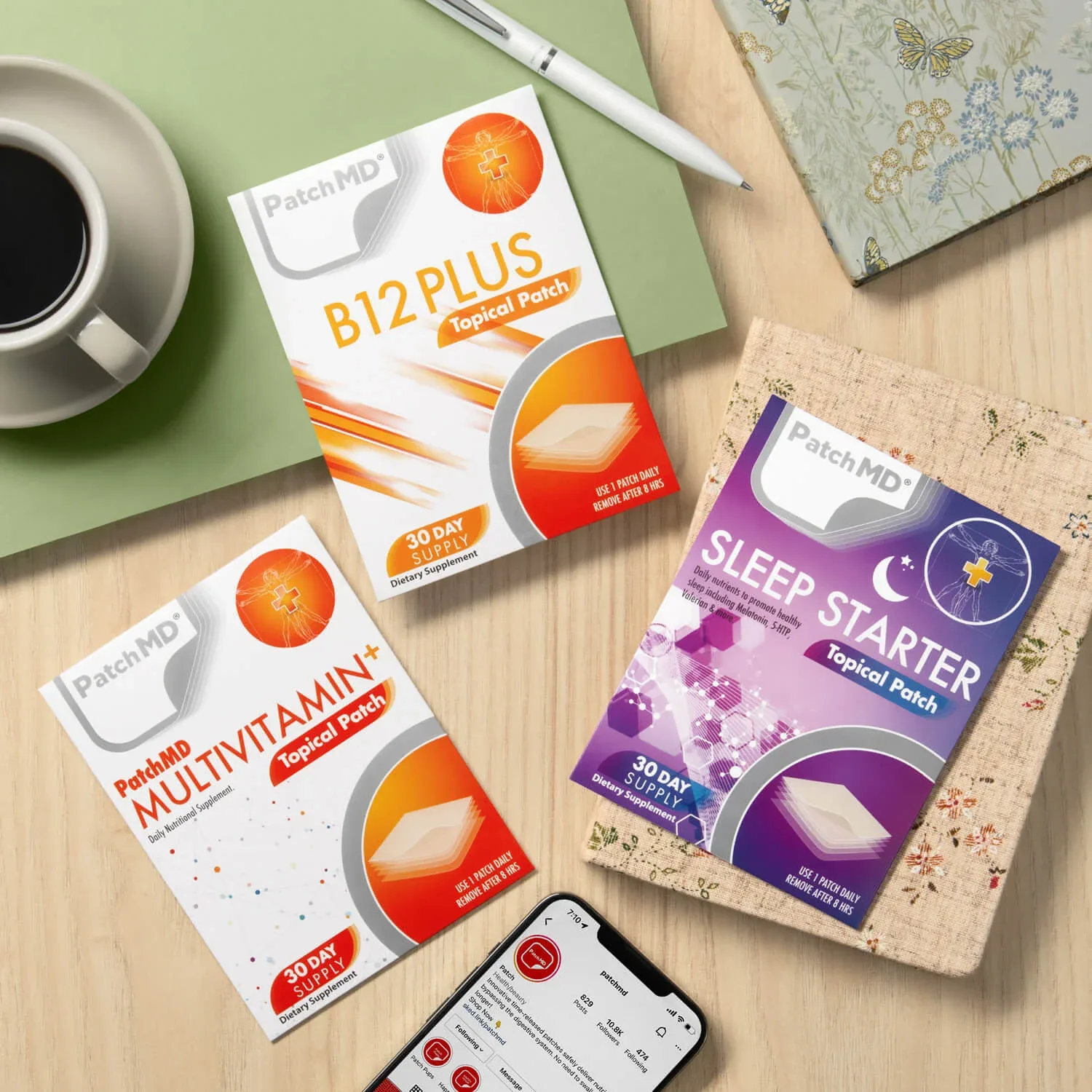 Mohou náplasti poskytnout 24hodinovou podporu wellness?