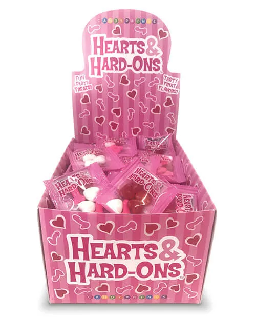 Hearts and Hard-Ons Candy Display: Valentine's Day Party Treats