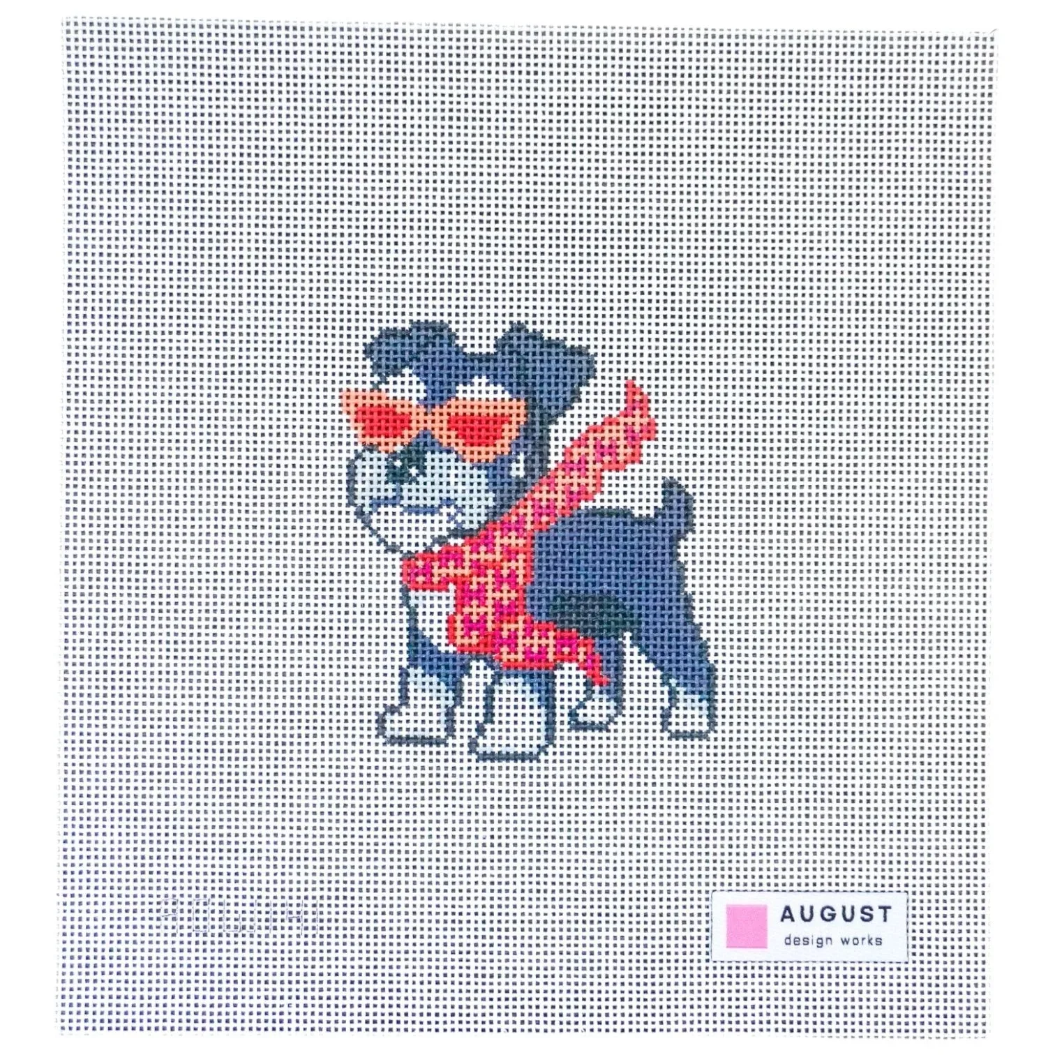 Bougie Schnauzer - Needlepoint Canvas (Wholesale)