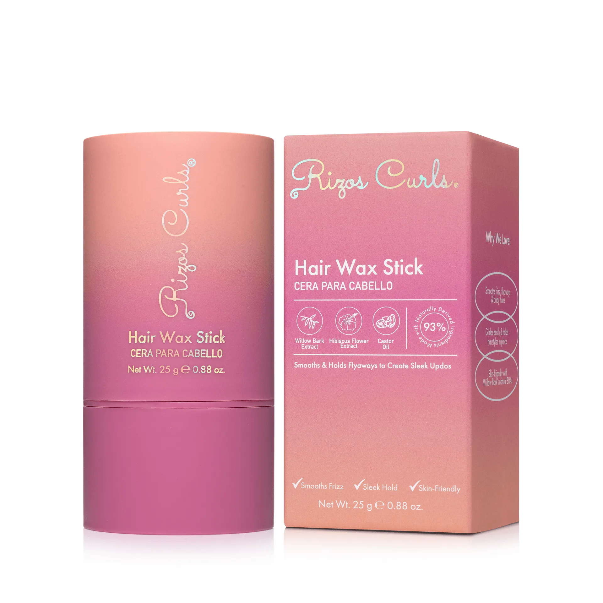 How to Use Rizos Curls Hair Wax Stick for Flyaways, Edges, and Sleek Styles