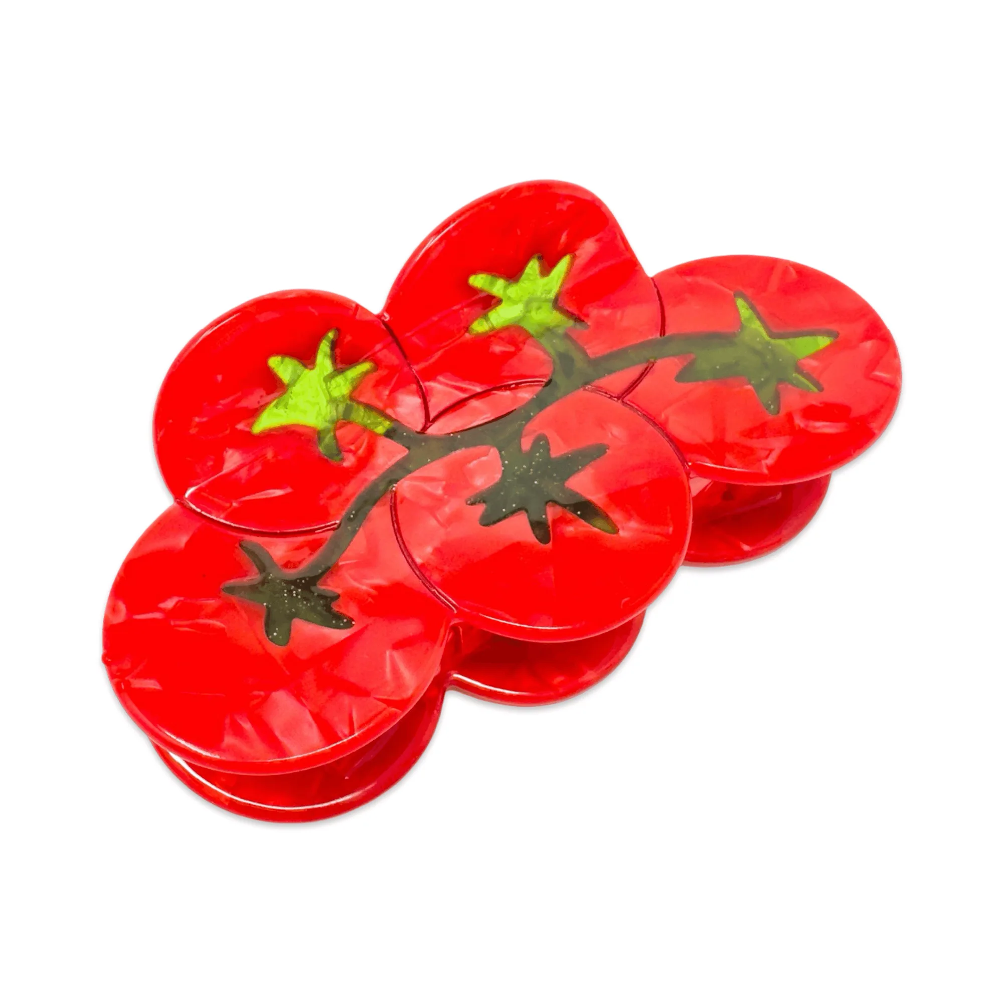 Pince à cheveux tomates cerises grappe