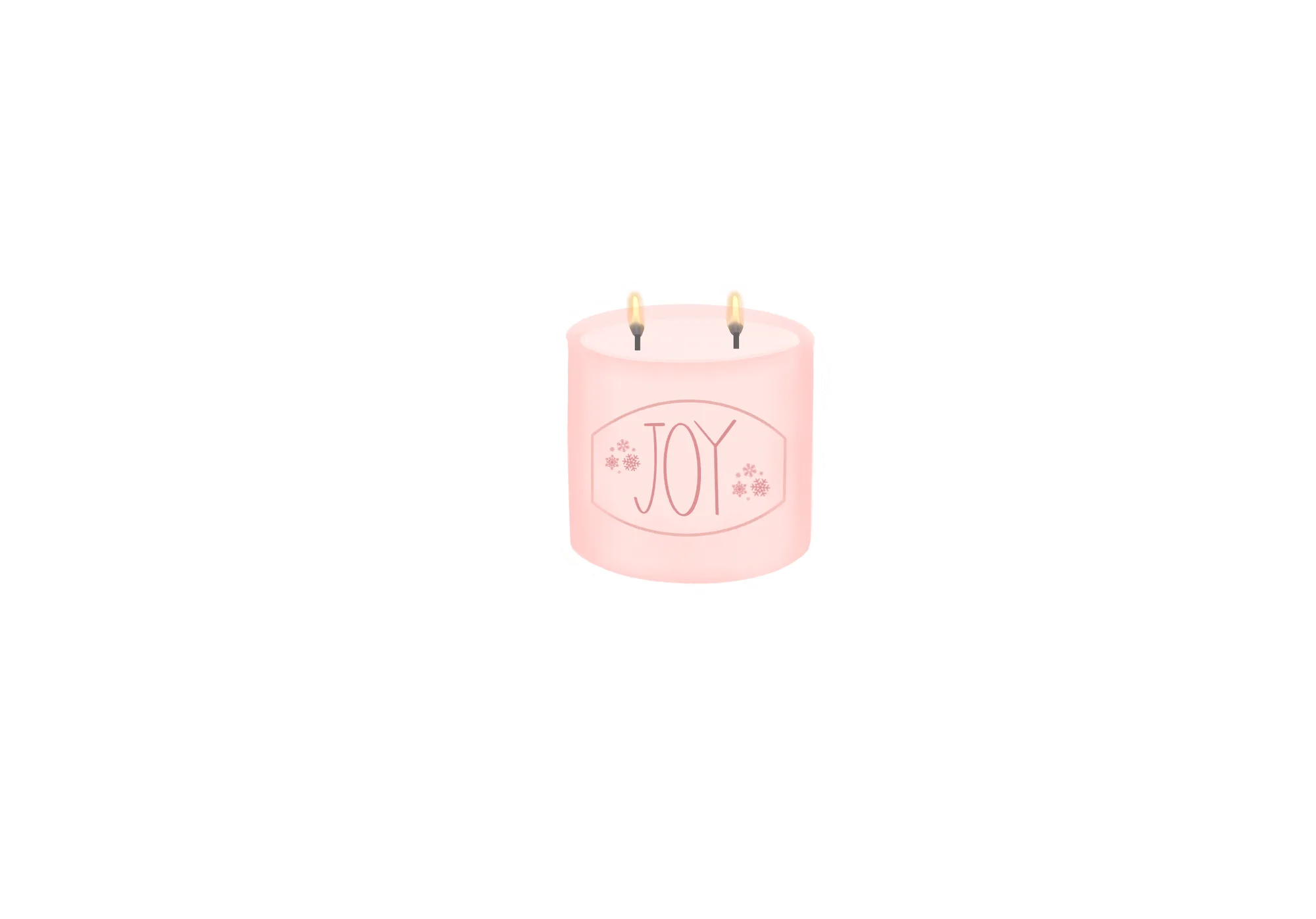 Candle-JOY- Sticker