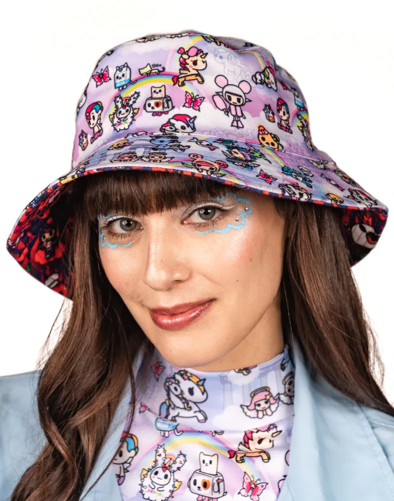 Cappello a secchiello reversibile Heavenly