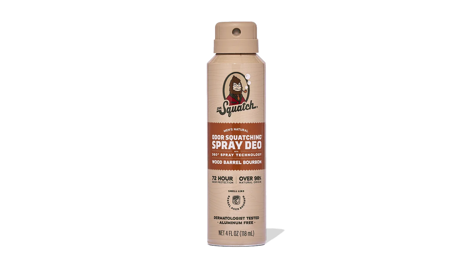 Wood Barrel Bourbon Spray Deodorant