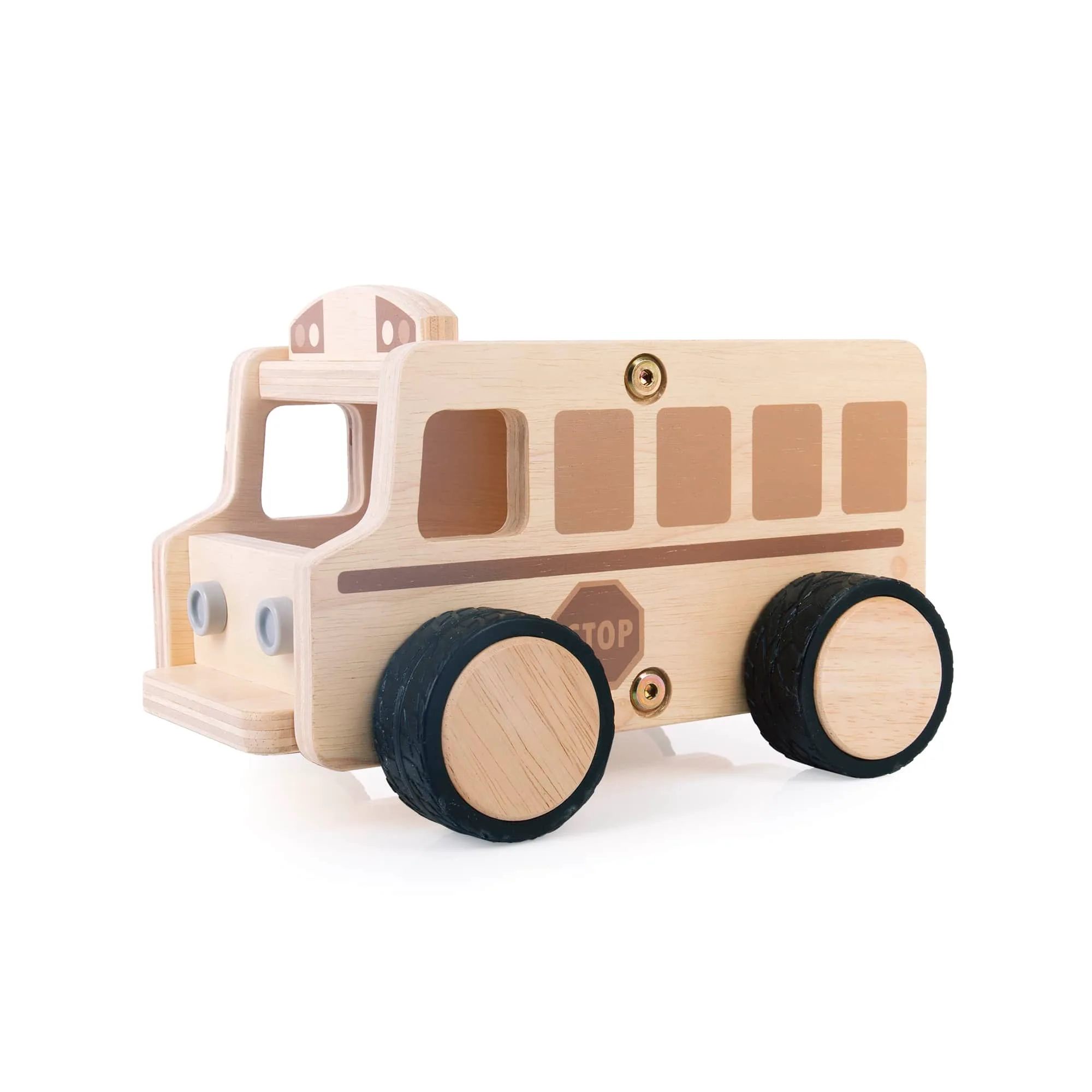 Holz-Schulbus vs. Müllwagen: Welches Spielzeugfahrzeug?