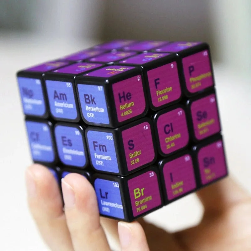 Periodic Rubik's Cube Elements