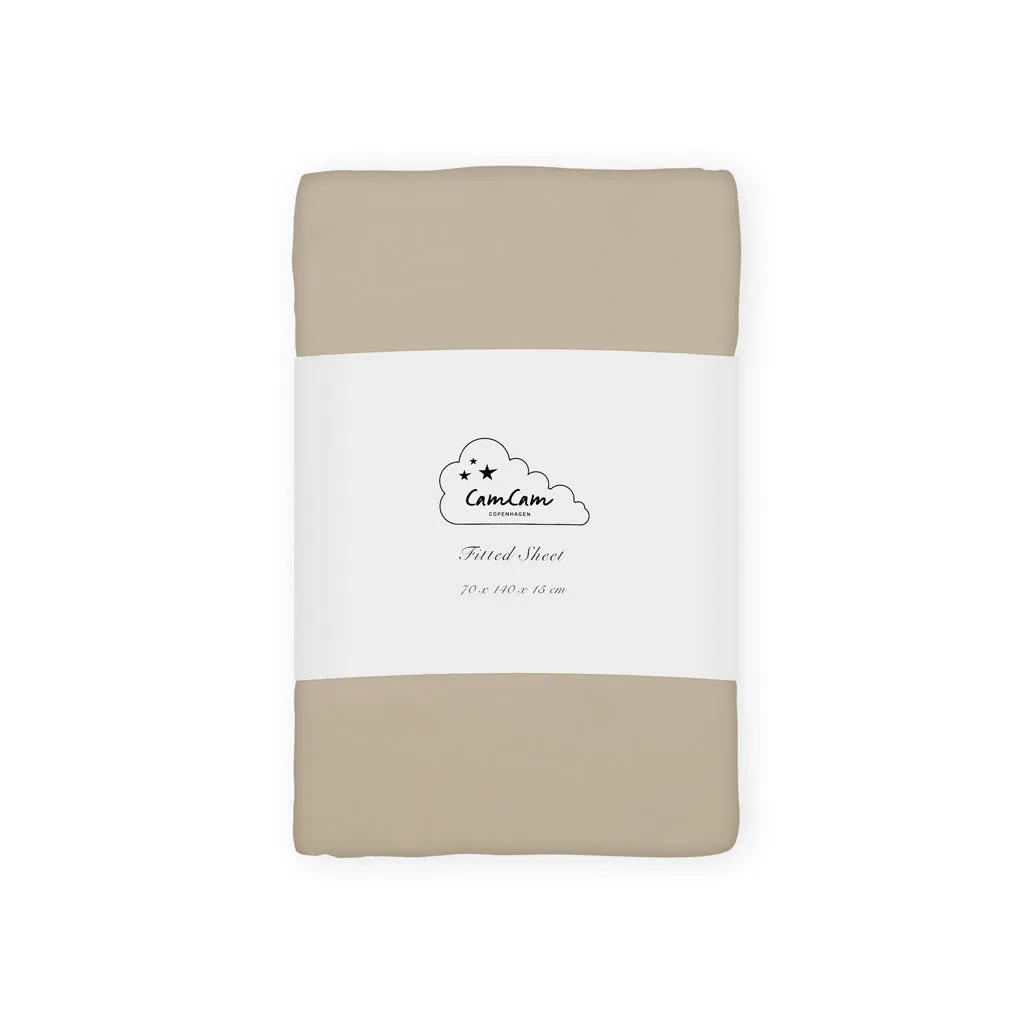 Fitted Sheet, 70x140x15cm - GOTS - Hazel