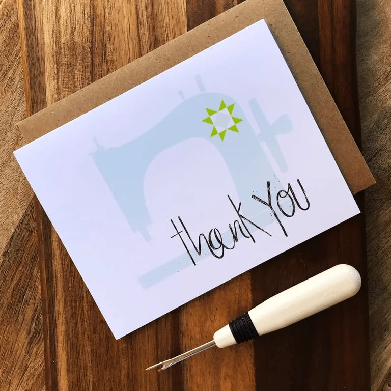 Thank You - Quilty Card