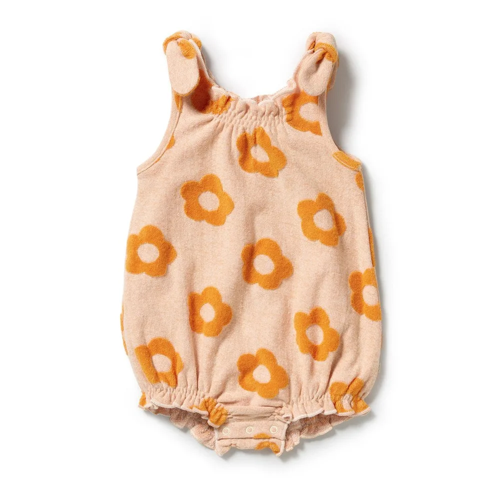 Organic Terry Tie Playsuit