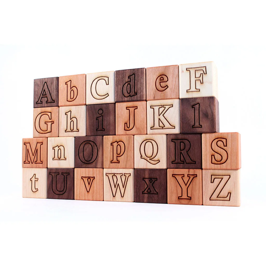 Alphabet-Bauklötze