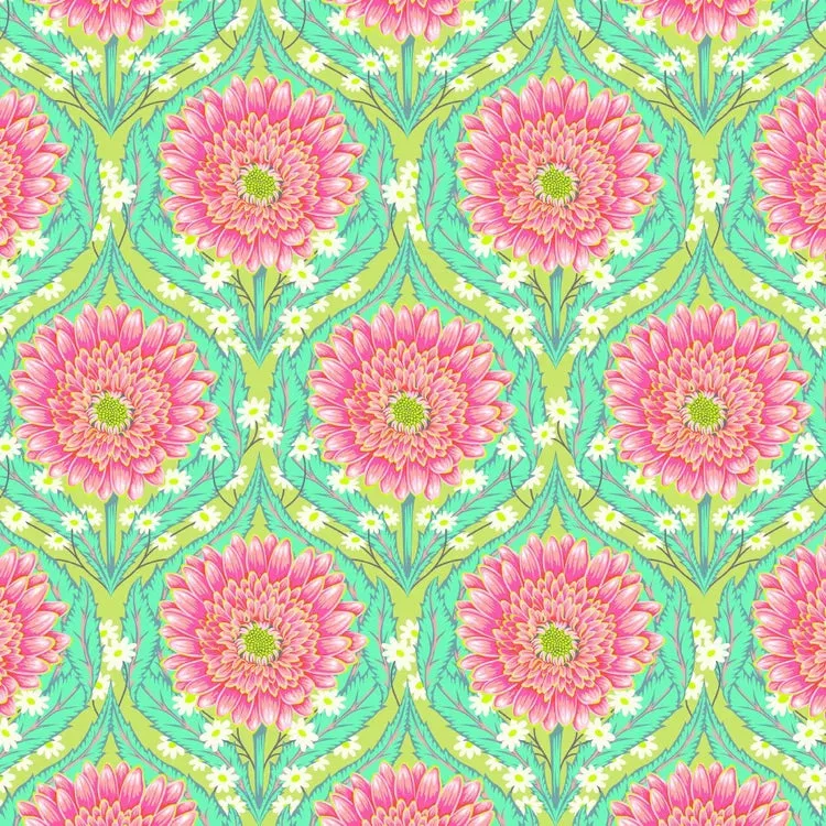 Tula Pink Untamed Daisy and Confused - Moonbeam 1/2 yd