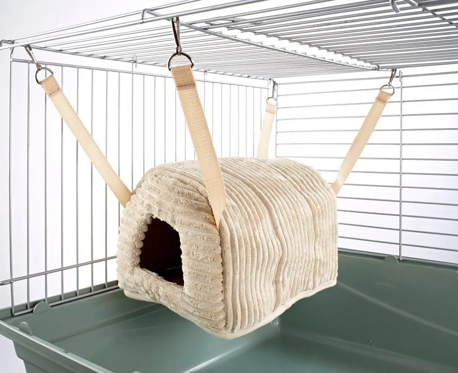 Igloo coccola per topi cincillà – Crema lusso | Little Friends