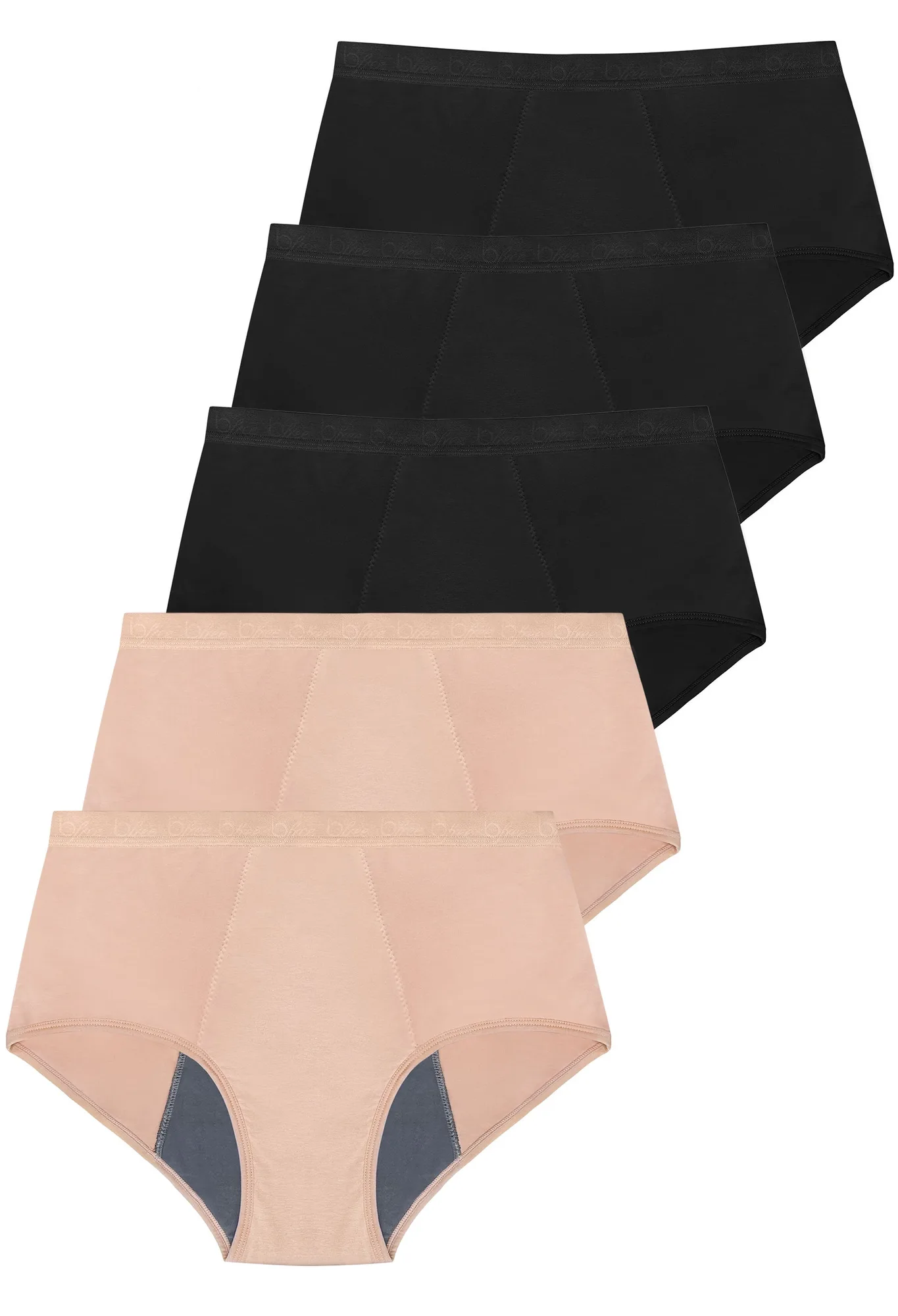 Cotton Rich Leak Proof Light Bladder Leakage Underwear | 5-Pack