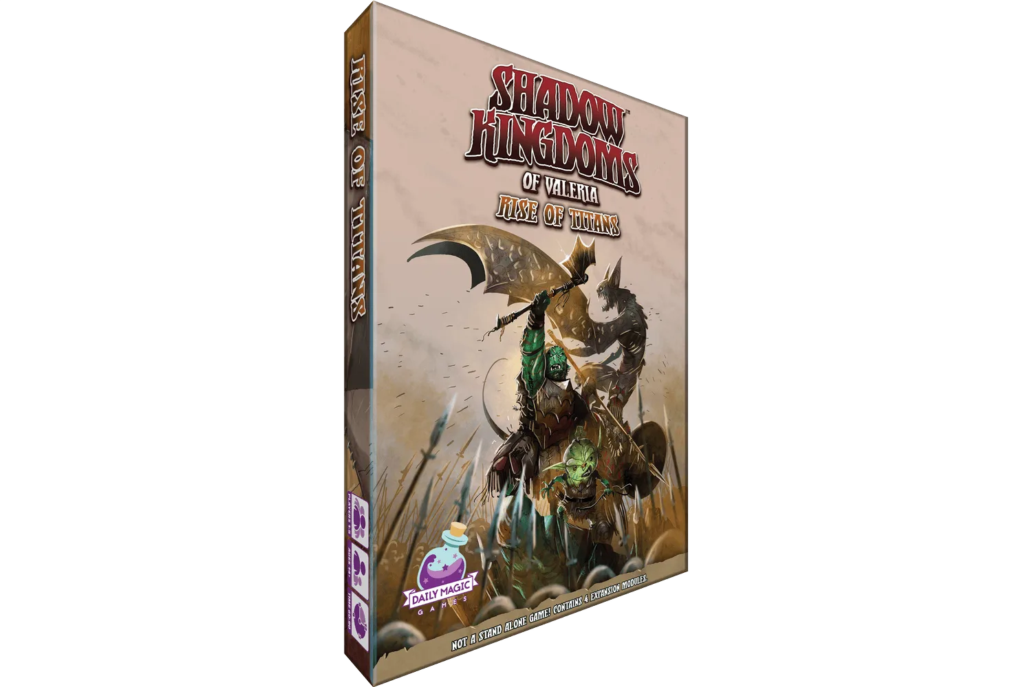 Shadow Kingdoms of Valeria: Expansión Rise of Titans
