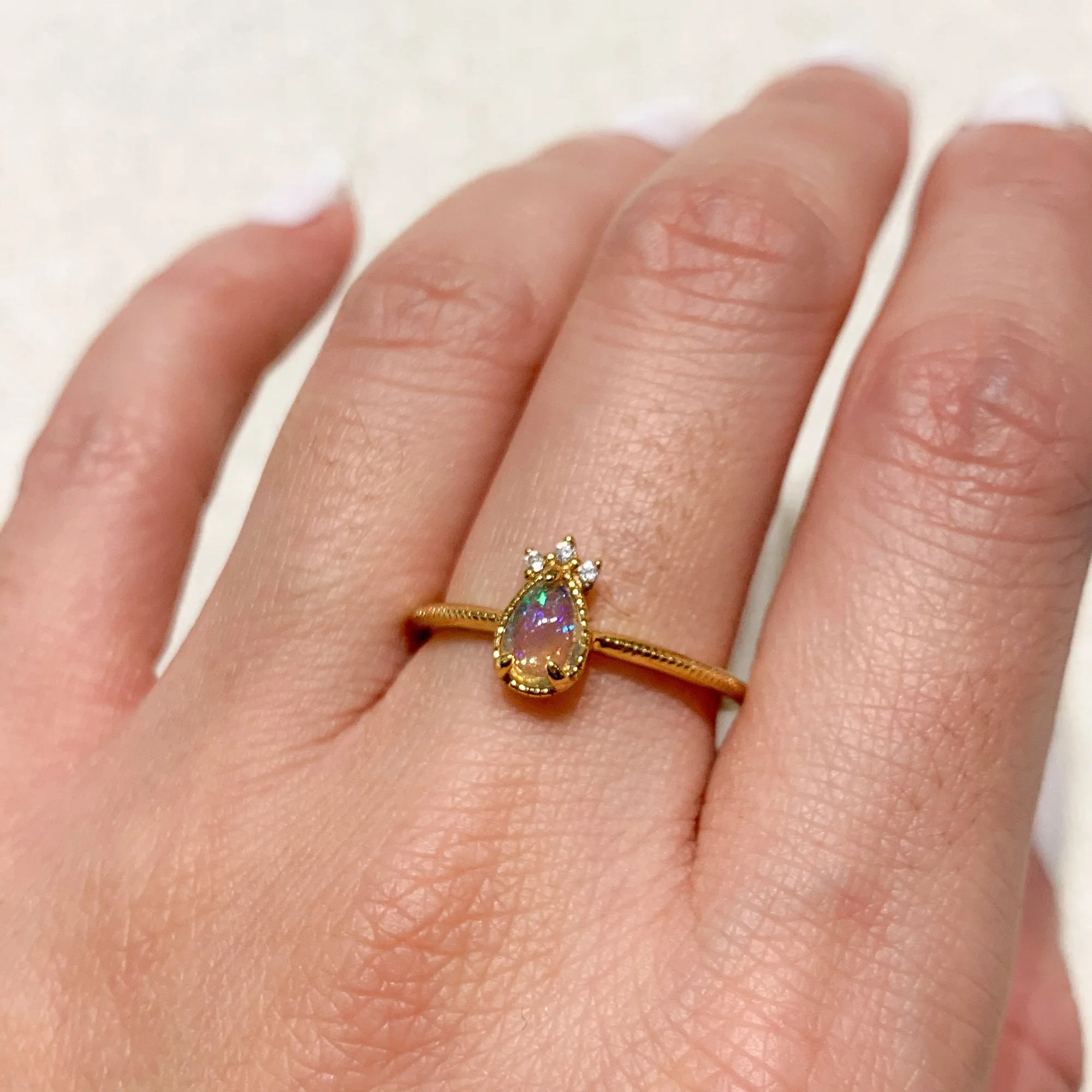 How to Style a Bee Opal Ring for Everyday Wear