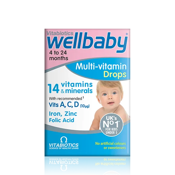 Wellbaby Multi-Vitamin-Tropfen: Dosierung für Säuglinge