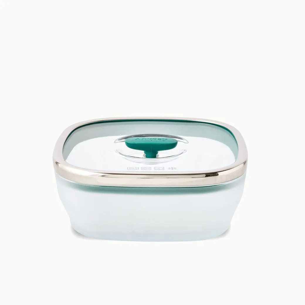 5.5-Cup Glass Square Shallow Dish