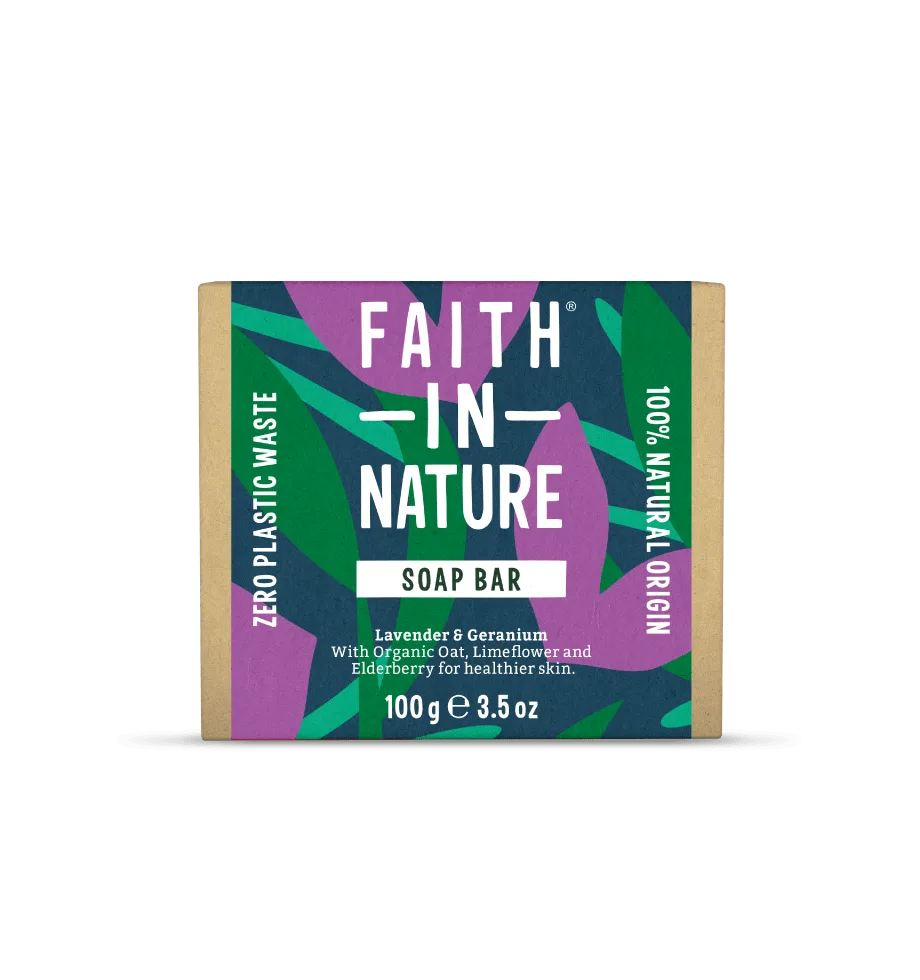 Lavender & Geranium soap bar