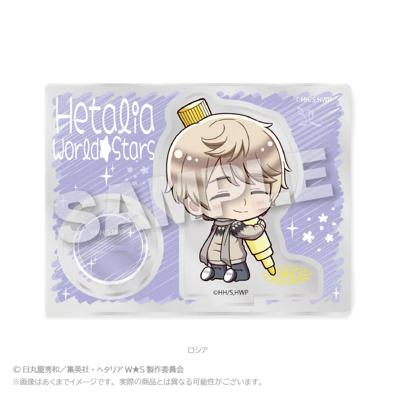 Hetalia World Stars (wersja Oekakiccho) stojak akrylowy [Rosja]