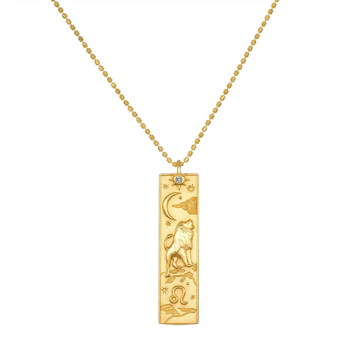 Collar de la Historia de Leo Zodiaco
