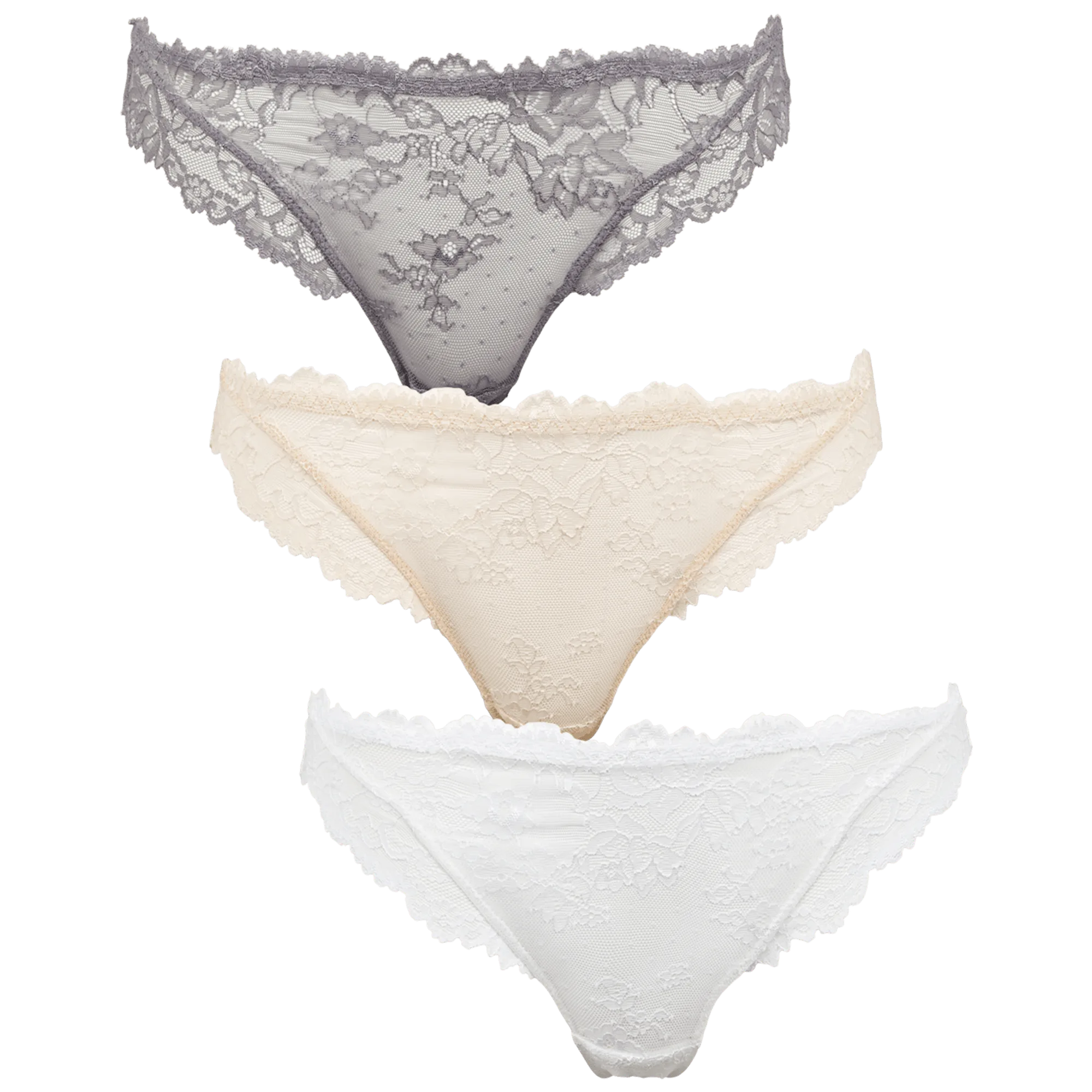 Corda de renda 3-pack - Azul vento selvagem