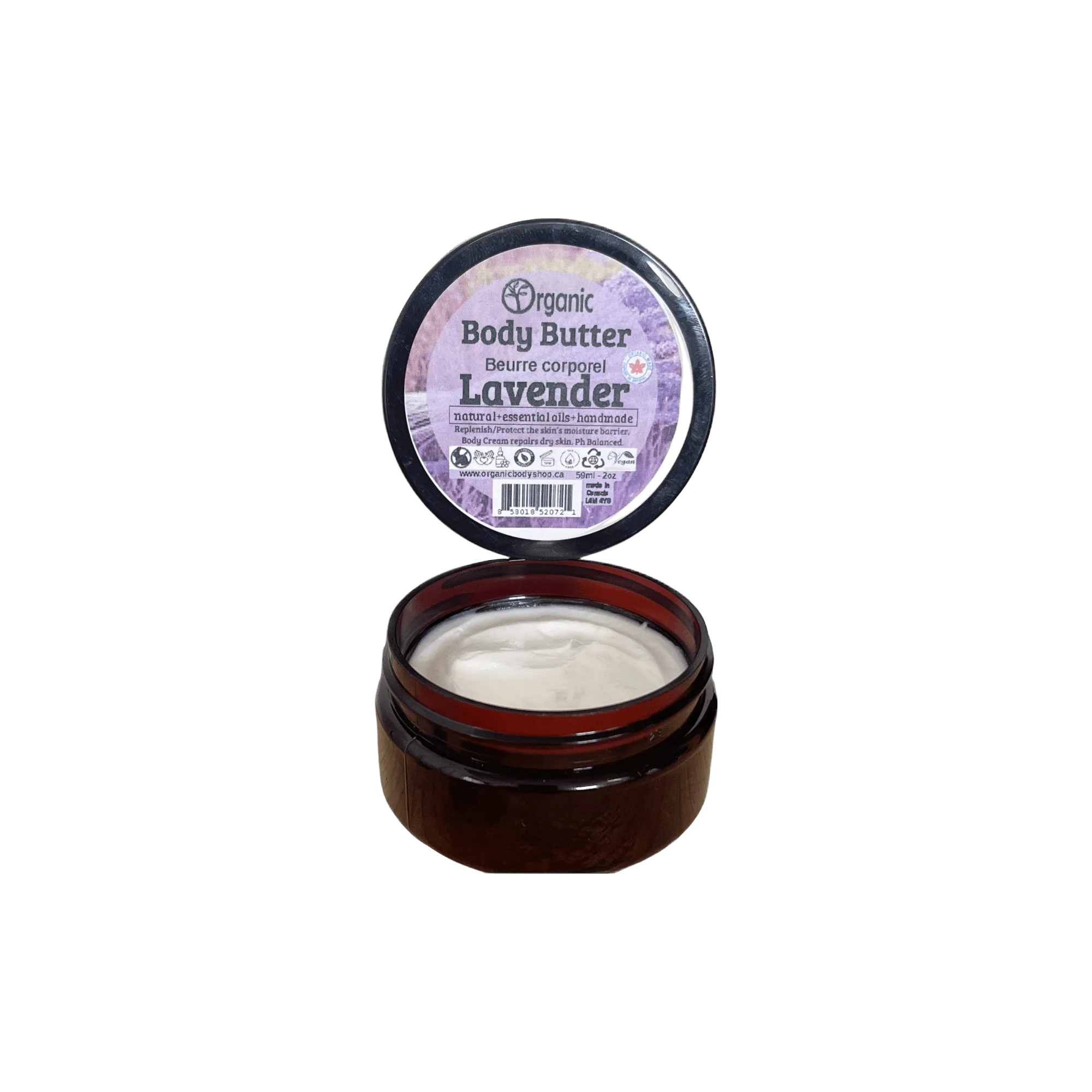 Body Butter. Calm Lavender.8oz