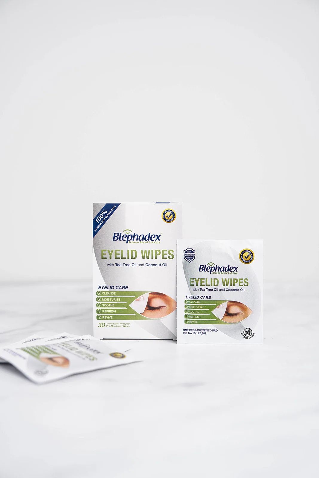 Blephadex أم Blephadex Pro Cleanse: أي مناديل للجفن؟