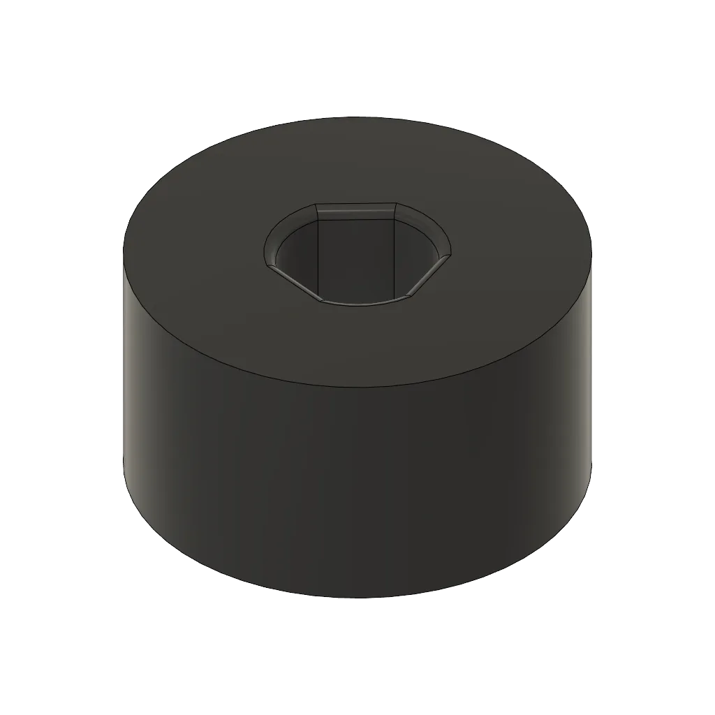 Anillo de ajuste elástico Ø 10 mm, negro