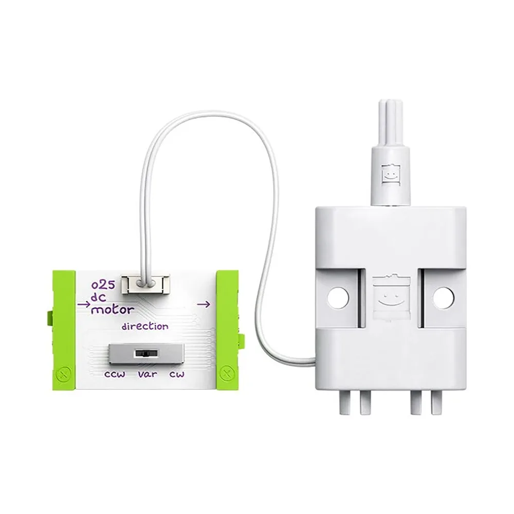 littleBits gelijkstroommotor draait niet? Probeer deze oplossingen