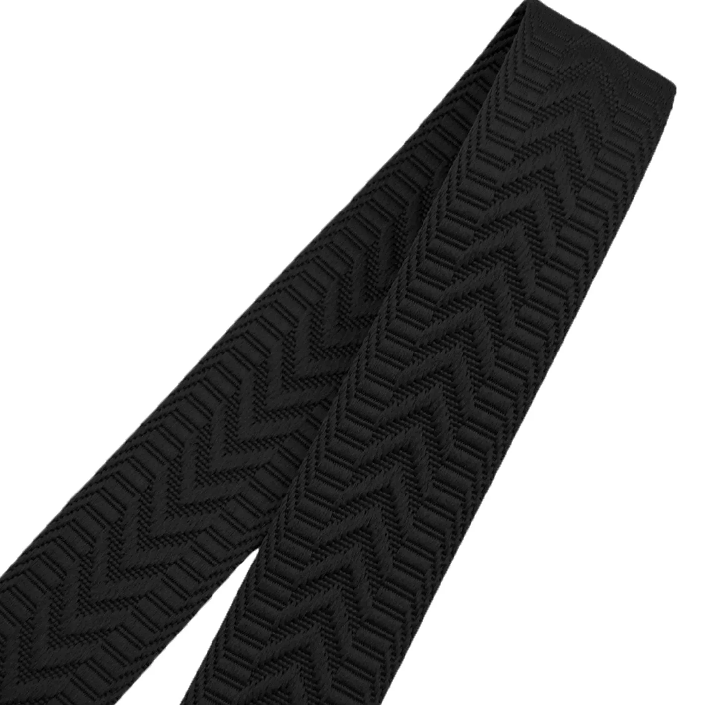 Zwart - Trailmark Jacquard Webbing