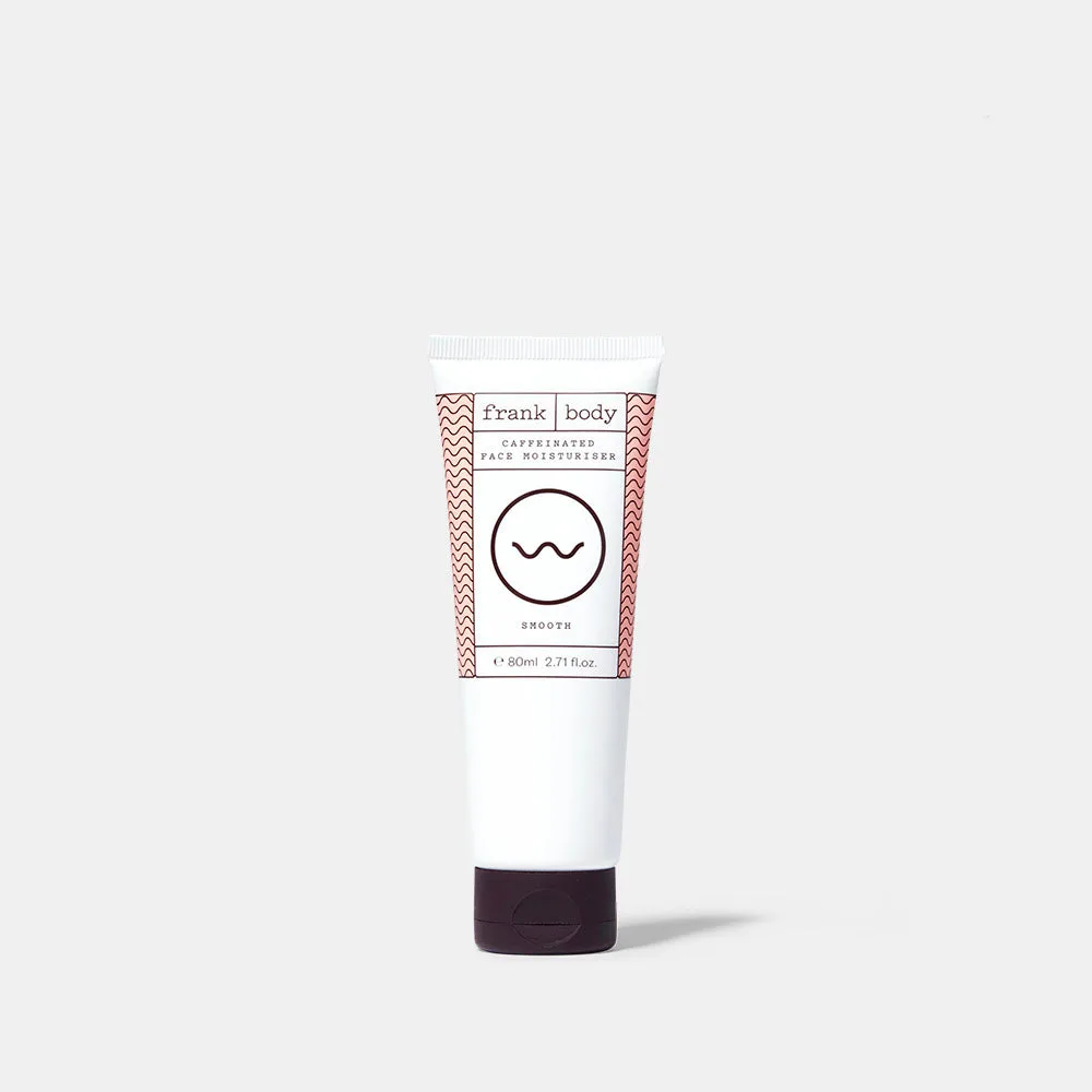 Crema hidratante facial con cafeína