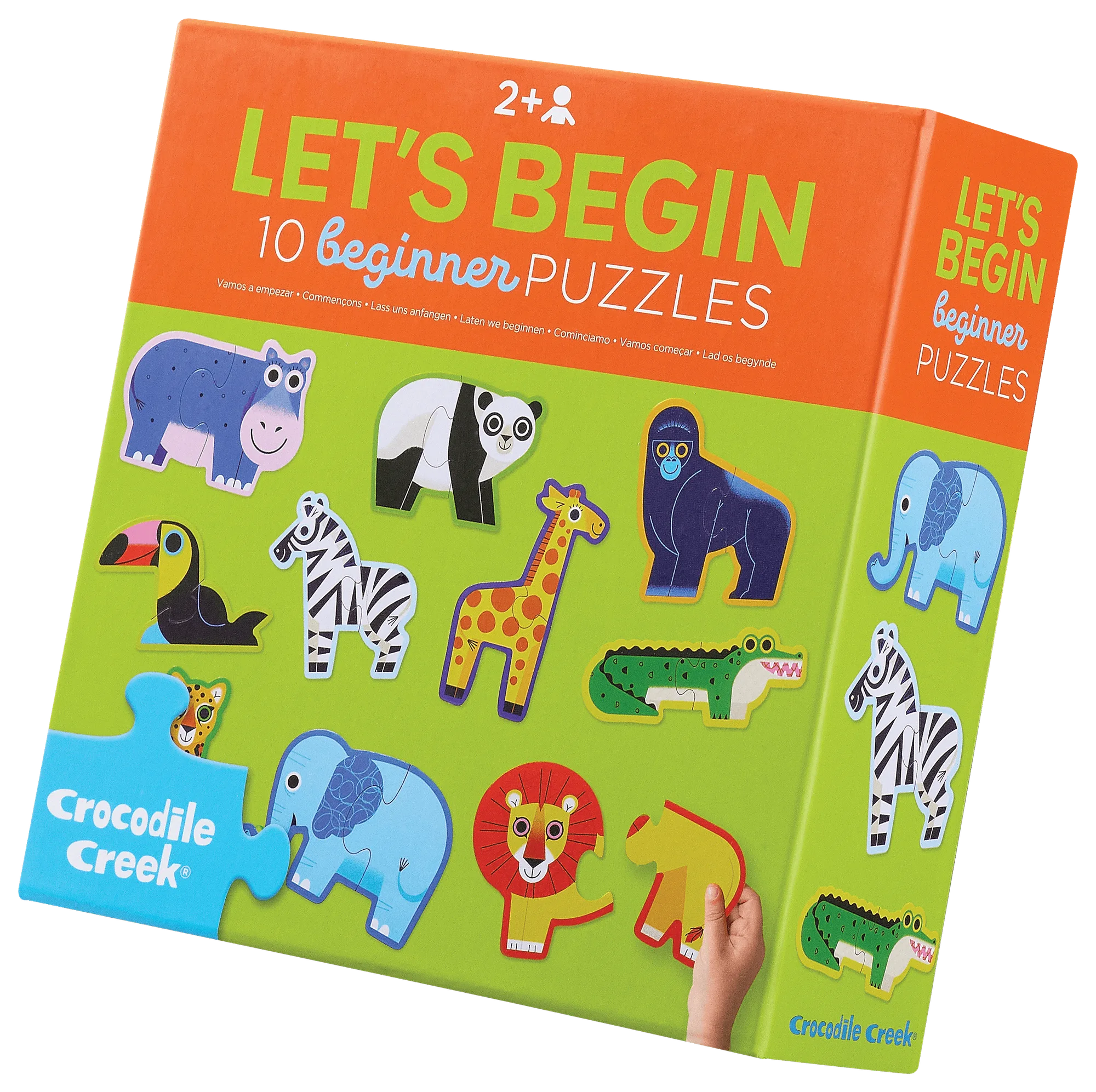 Let's Begin 2-Piece Box Puzzle - Jungle