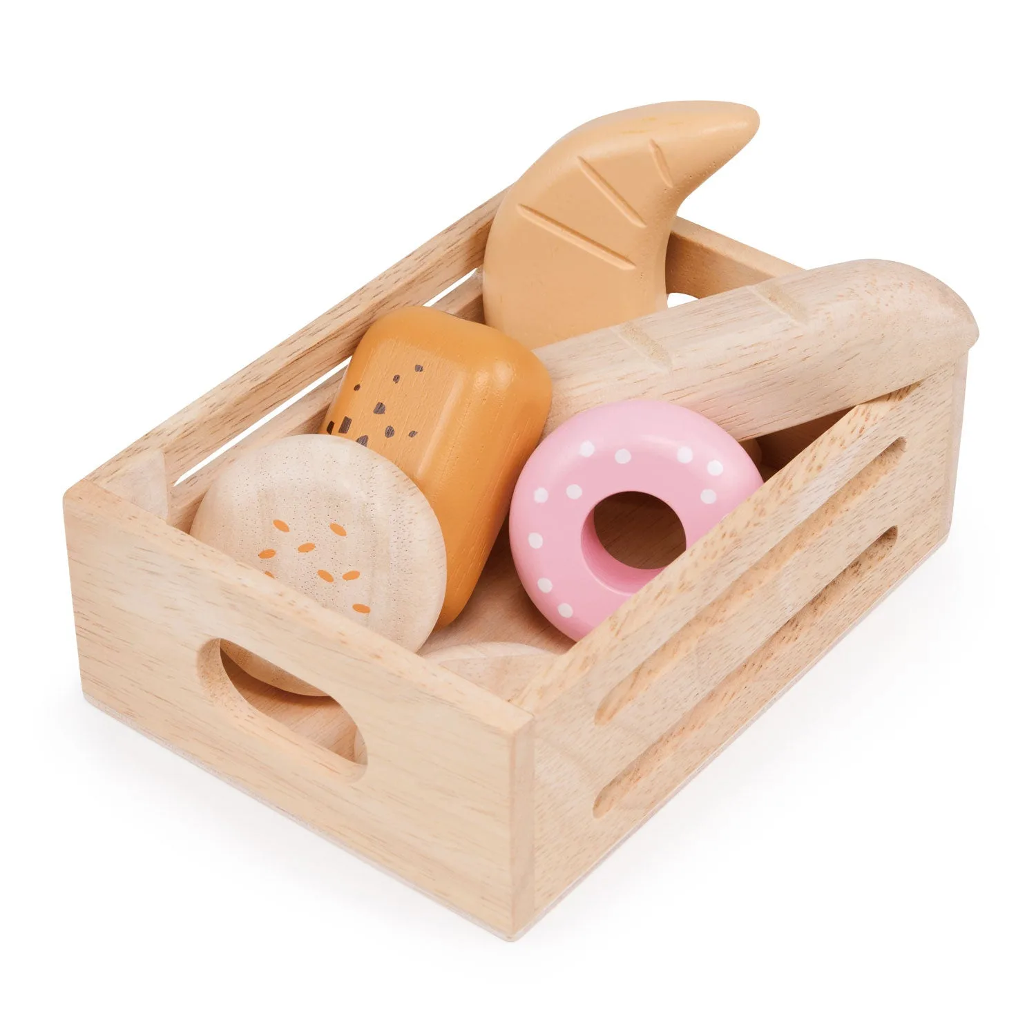 Cajón de panadería de madera