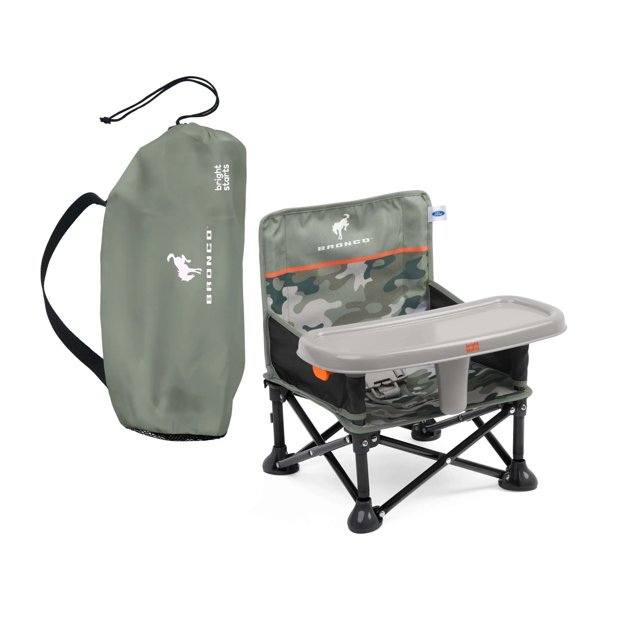 Slik bruker du Ford Bronco Pop 'N Sit Booster Seat