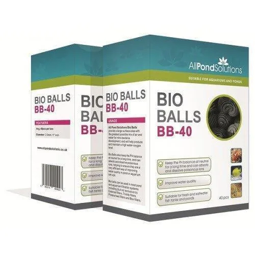كرات Bio Balls وسائط ترشيح بيولوجية 40 - 1200 كرة